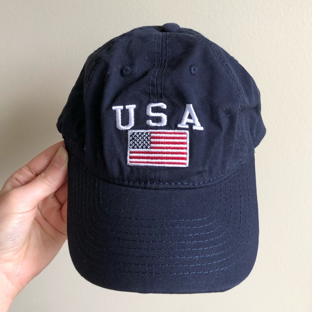 USA Hat with Flag